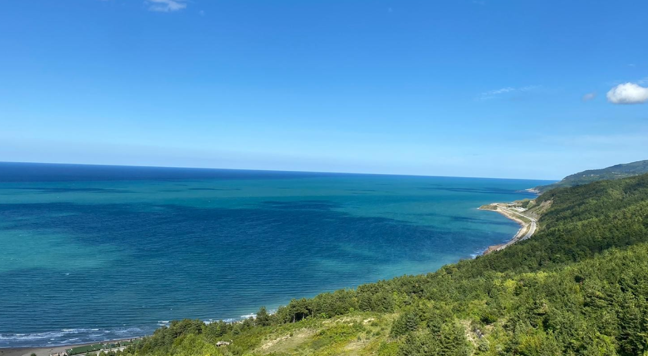 Sinop'ta yaşanan selin ardından deniz tekrar masmavi oldu